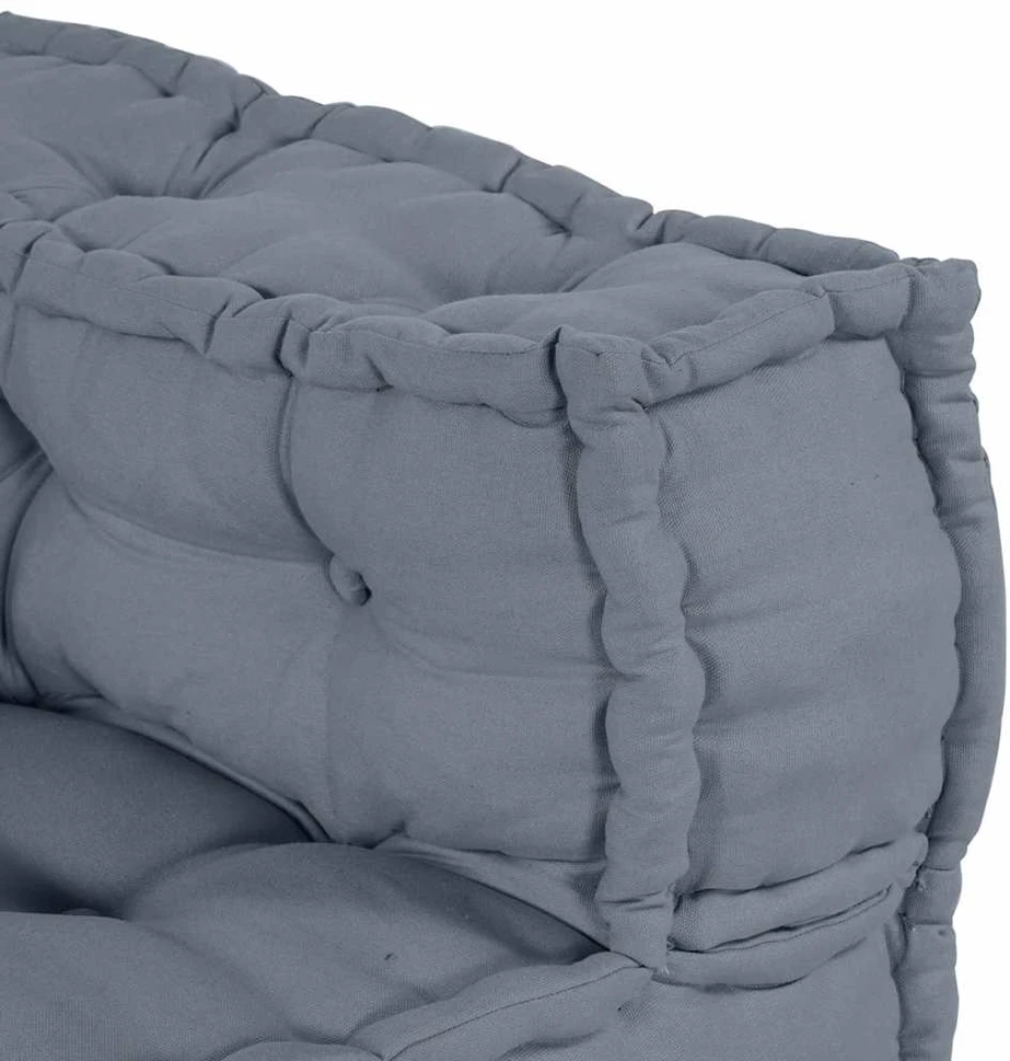 Modulinė sofa Audinys Pilka 210 x 140 x 56 cm