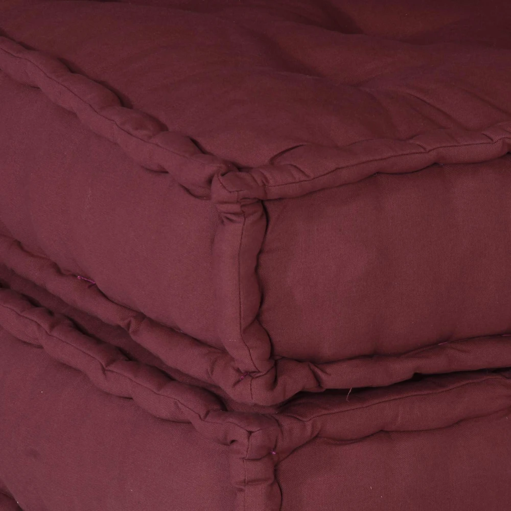 Modulinė sofa Audinys Raudonmedis 210 x 140 x 56 cm