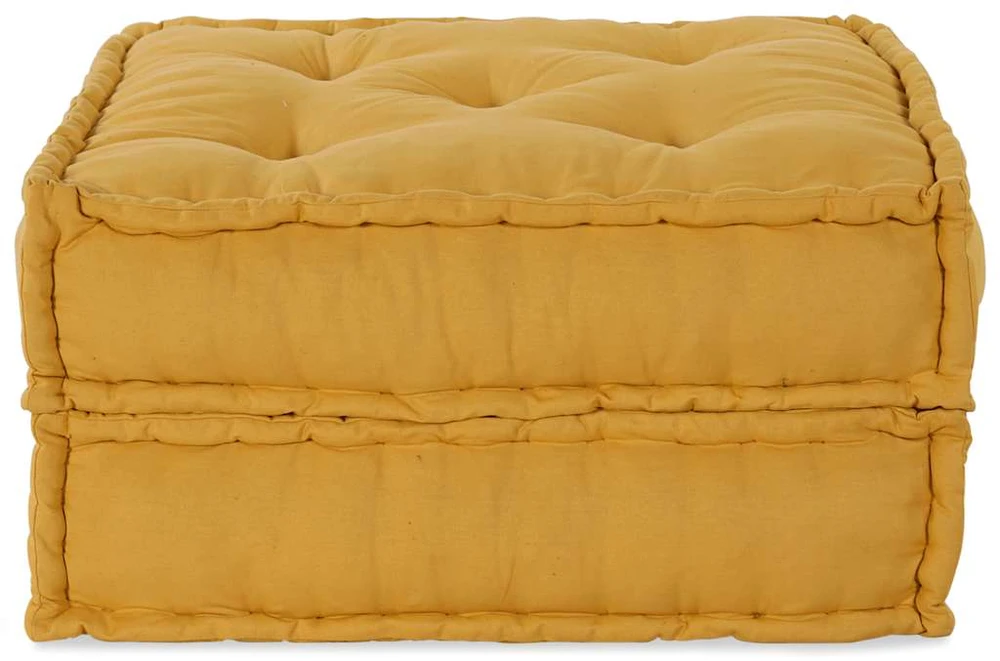 Modulinė sofa, geltona, 70x70x36, audinys
