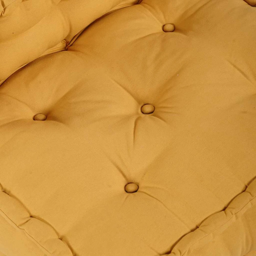 Modulinė sofa, geltona, 70x70x54 cm, audinys