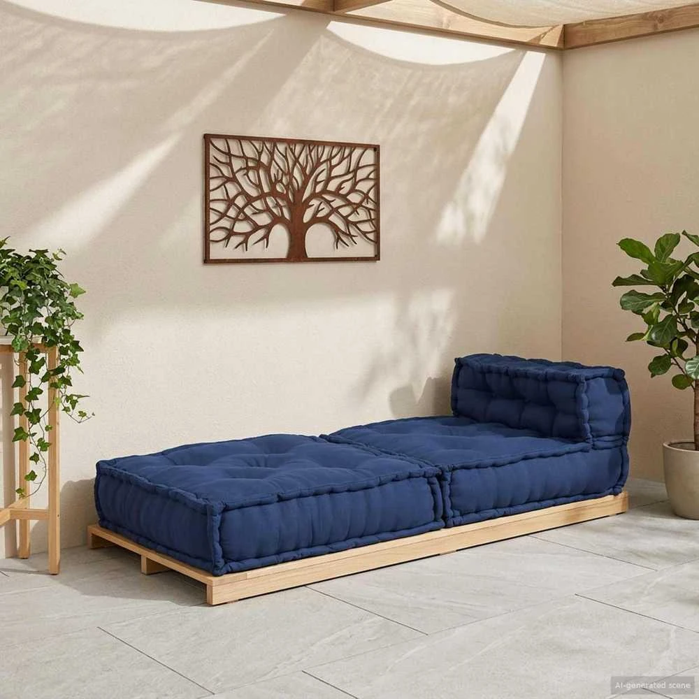 Modulinė sofa Audinys Indigo 70 x 70 x 56 cm