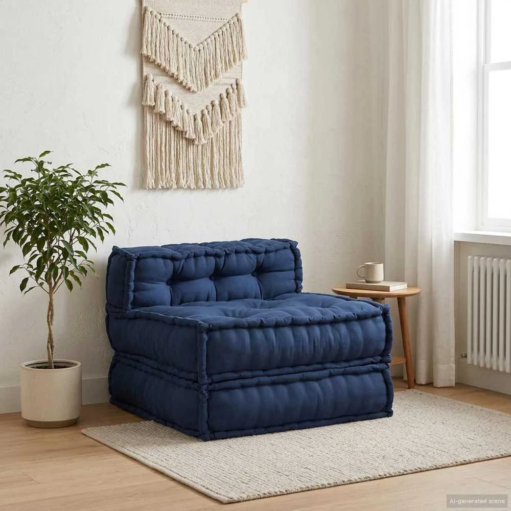Modulinė sofa Audinys Indigo 70 x 70 x 56 cm