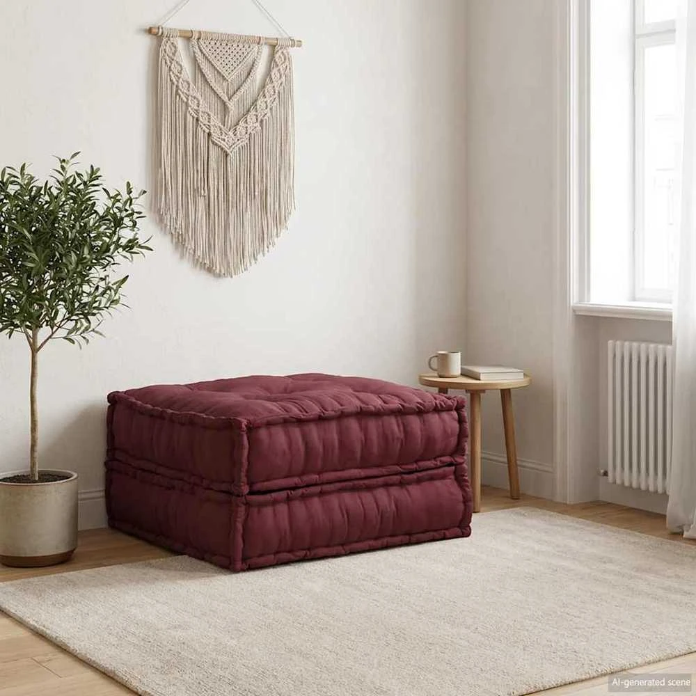 Modulinė sofa, kaštoninė, 70x70x36, audinys
