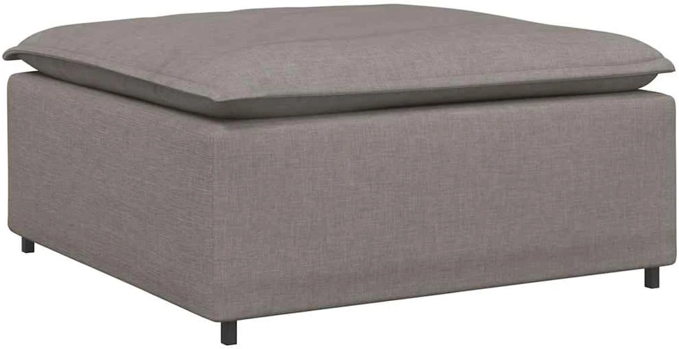 Modulinė sofa, pakojų modulis, pilkai ruda, 100x100x48 cm