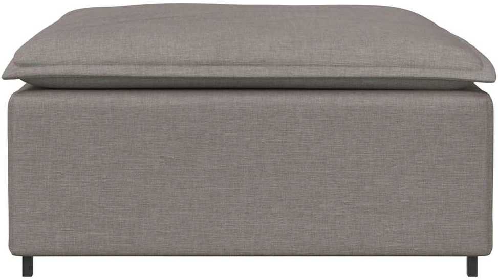 Modulinė sofa, pakojų modulis, pilkai ruda, 100x100x48 cm