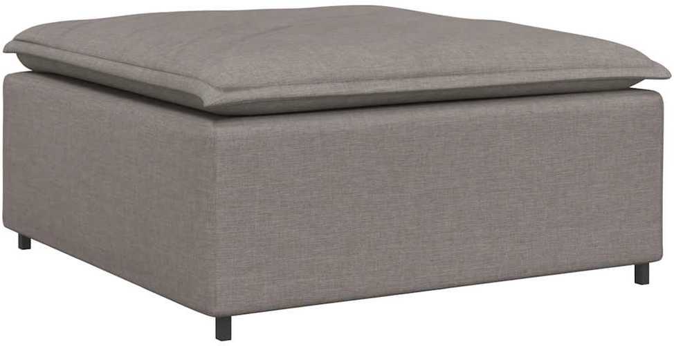 Modulinė sofa, pakojų modulis, pilkai ruda, 100x100x48 cm