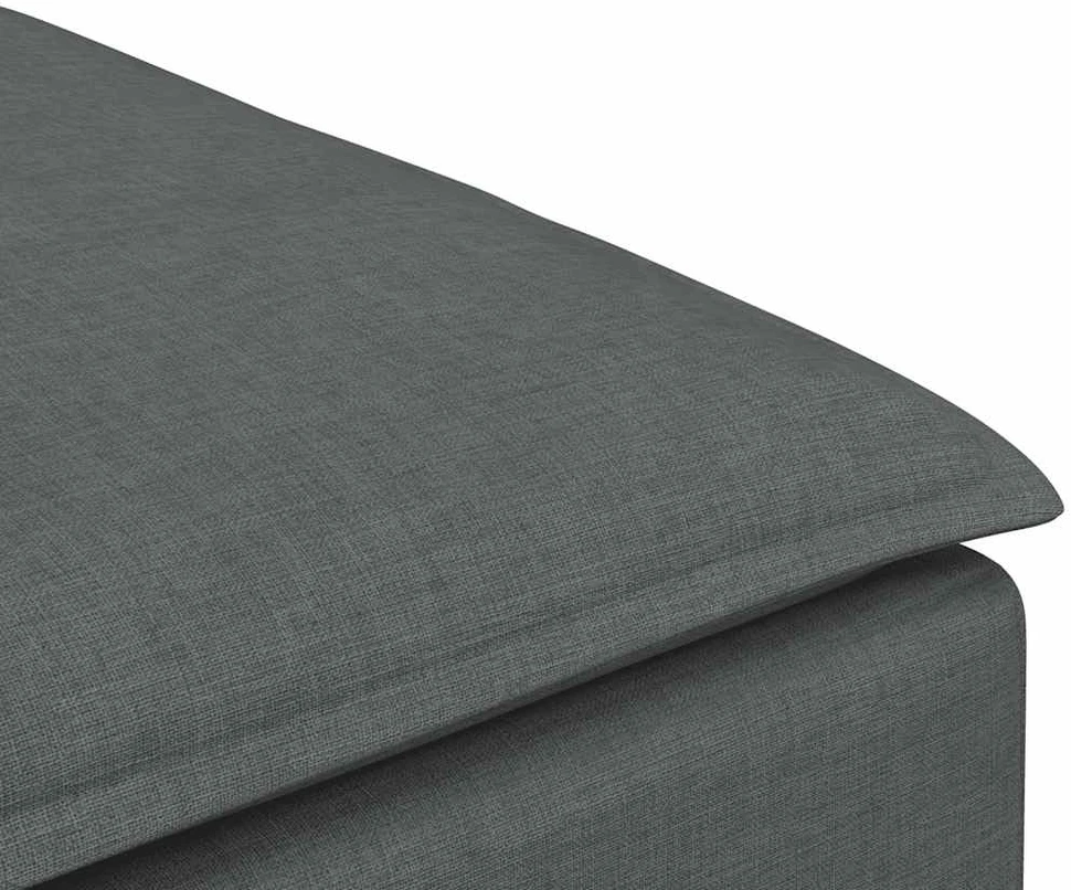 Modulinė sofa, pakojų modulis, tamsiai pilka, 100x100x48 cm