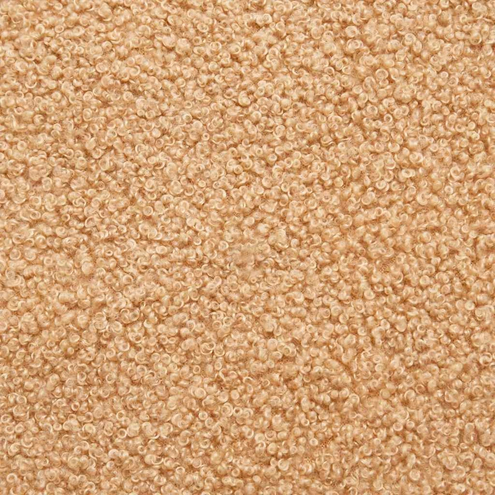 Modulinė sofa, porankiai, galo modulis su pagalvėlėmis, smėlio spalvos, 100 cm