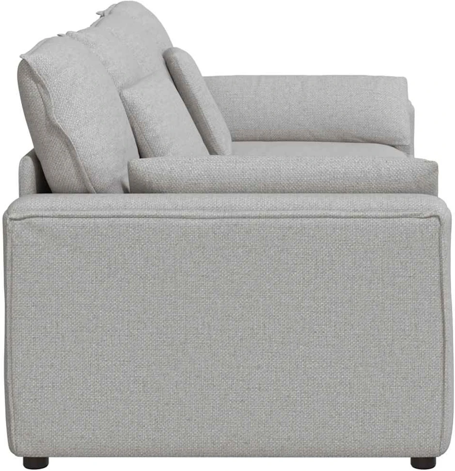 Modulinė sofa su pagalvėlėmis, debesų pilka