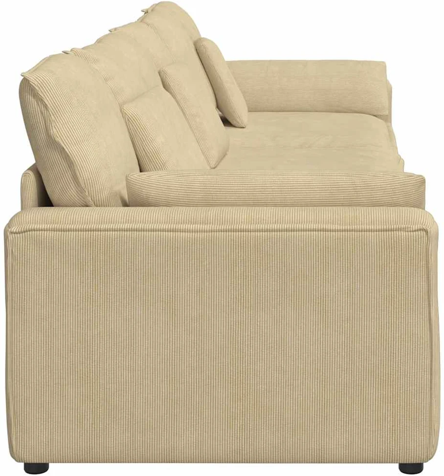 Modulinė sofa su pagalvėlėmis, pilkai žalia