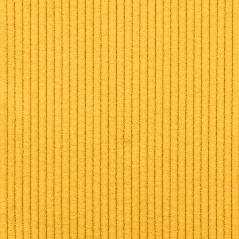 Modulinė sofa su pagalvėlėmis, šviesiai geltona, 100 cm