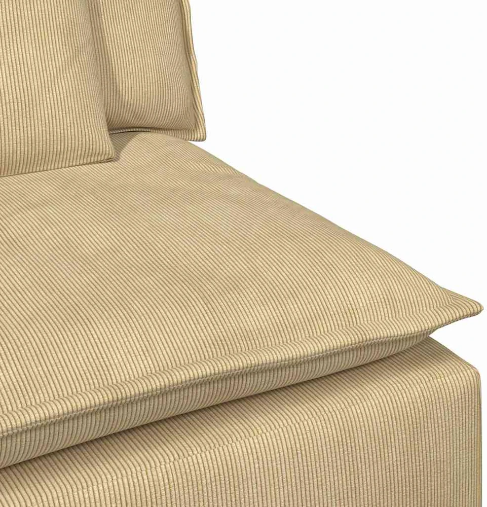 Modulinė sofa su pakoja ir pagalvėlėmis, pilkai žalia