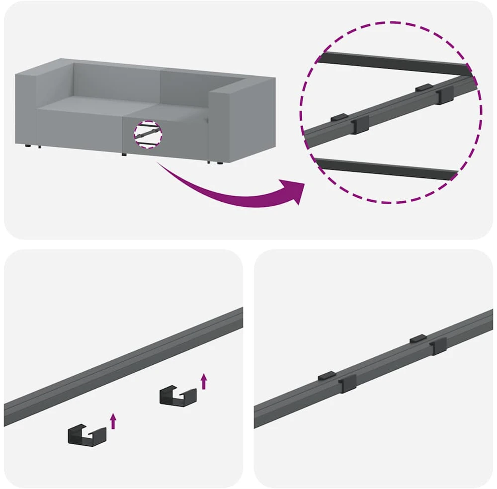 Modulinė sofa su porankiu ir pagalvėlėmis, tamsiai pilka, 100 cm