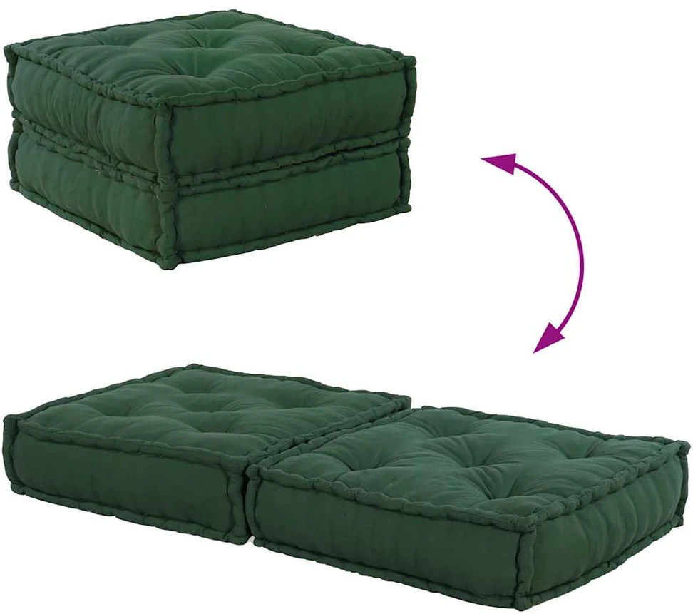 Modulinė sofa, žalia, 70x70x36, audinys
