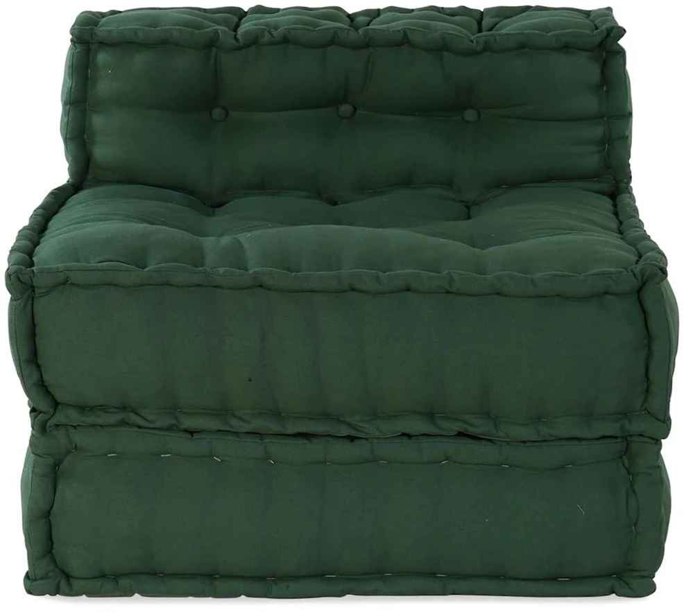 Modulinė sofa, žalia, 70x70x54 cm, audinys