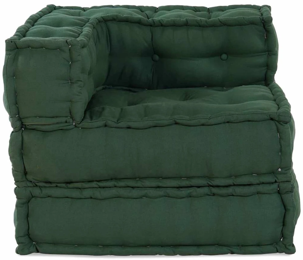 Modulinė sofa, žalia, 70x70x54 cm, audinys