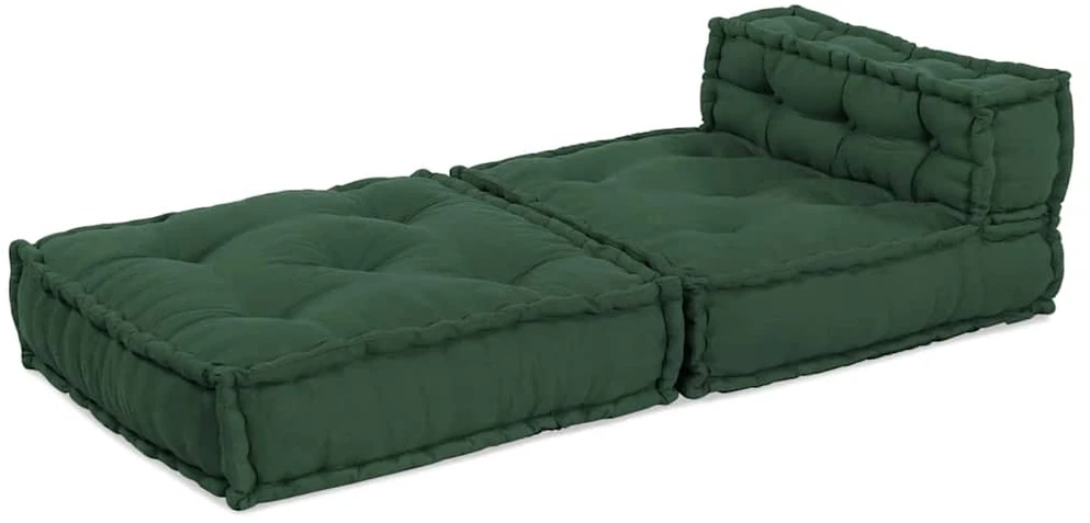 Modulinė sofa, žalia, 70x70x54 cm, audinys