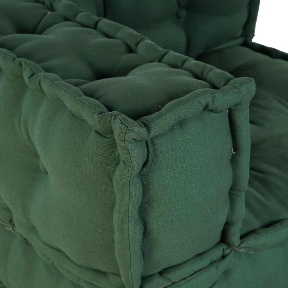 Modulinė sofa, žalia, 70x70x54 cm, audinys