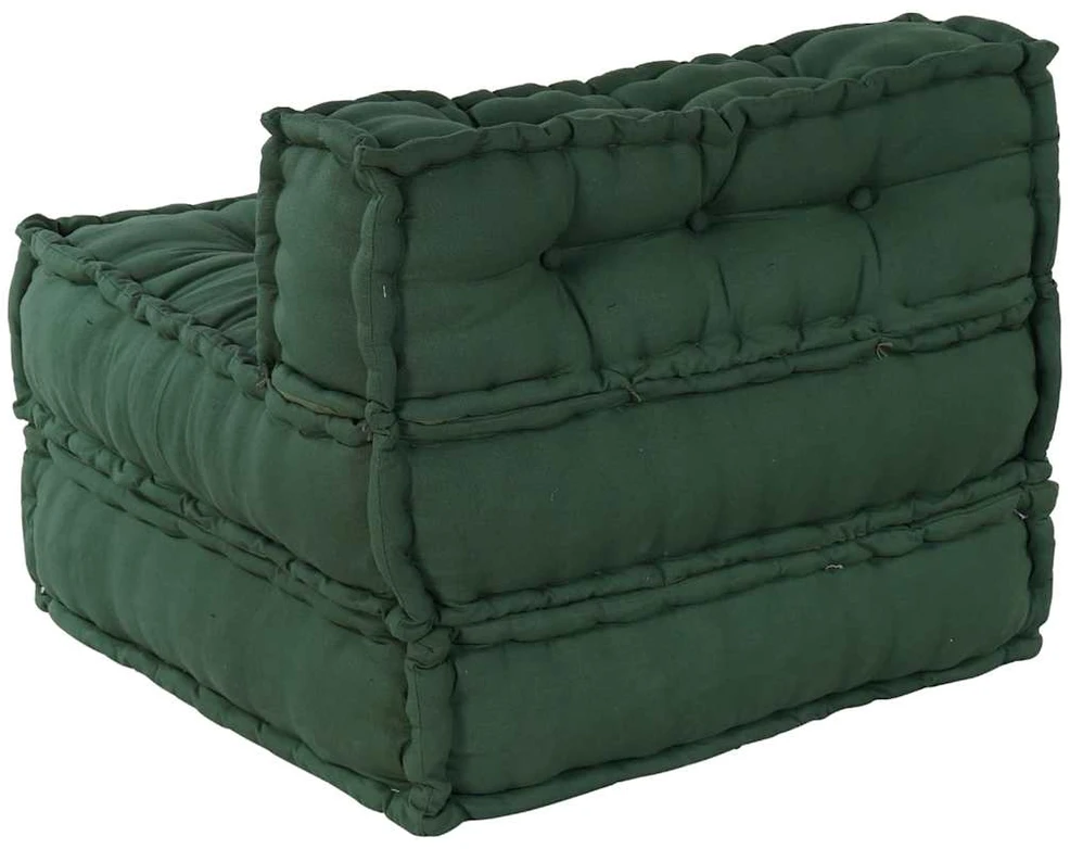 Modulinė sofa, žalia, 70x70x54 cm, audinys