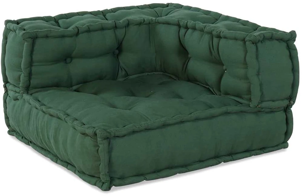 Modulinė sofa, žalia, 70x70x54 cm, audinys