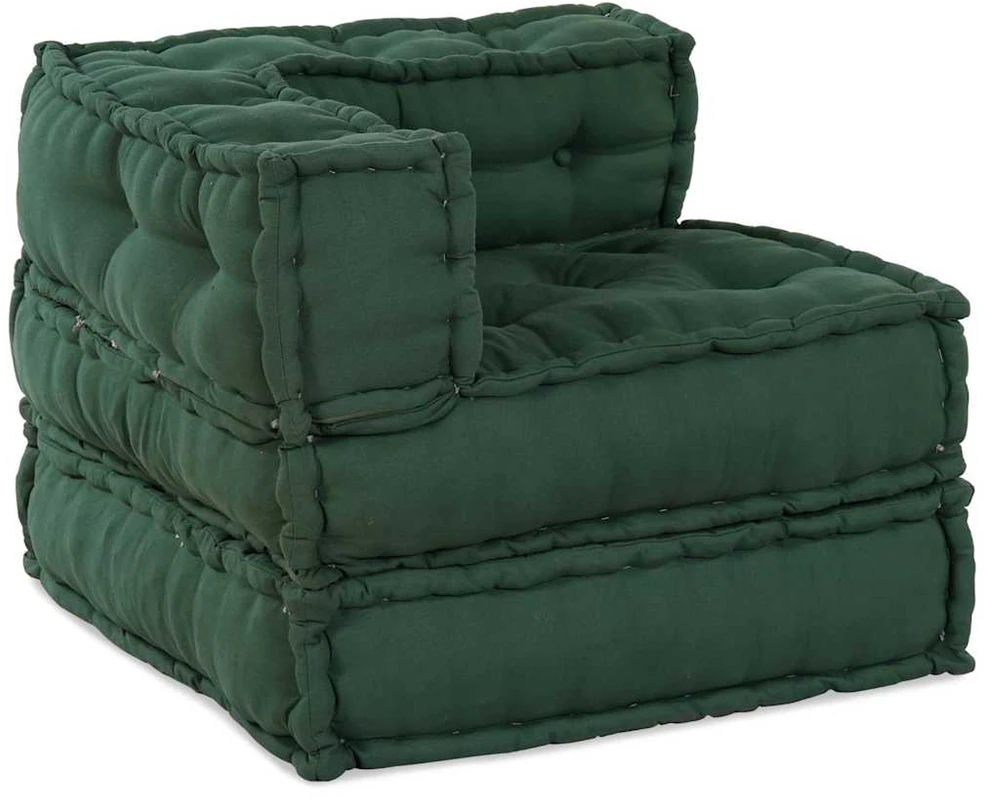 Modulinė sofa, žalia, 70x70x54 cm, audinys