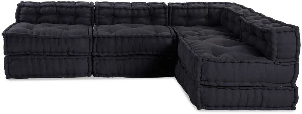 Modulinė sofa Audinys Antracito 210 x 140 x 56 cm