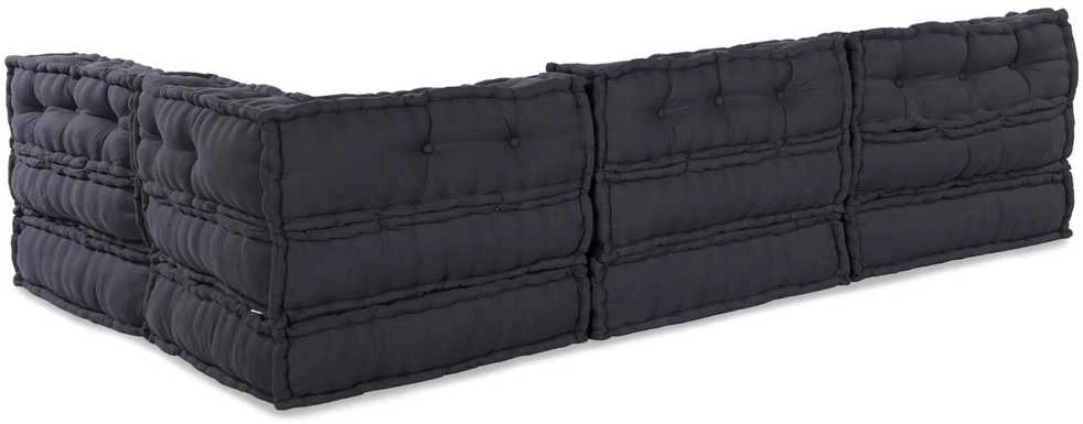 Modulinė sofa Audinys Antracito 210 x 140 x 56 cm