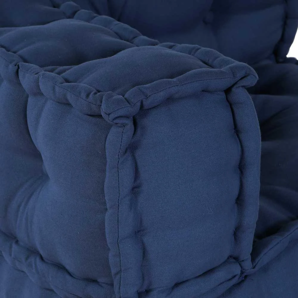 Modulinė sofa 2 vnt. Audinys Indigo 140 x 70 x 56 cm