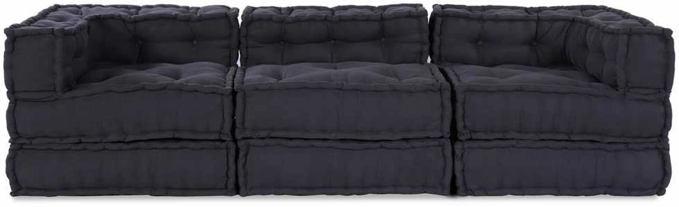 Modulinė sofa Audinys Antracito 210 x 70 x 56 cm