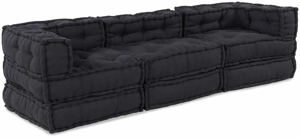 Modulinė sofa Audinys Antracito 210 x 70 x 56 cm
