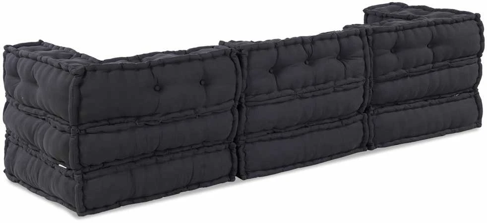 Modulinė sofa Audinys Antracito 210 x 70 x 56 cm