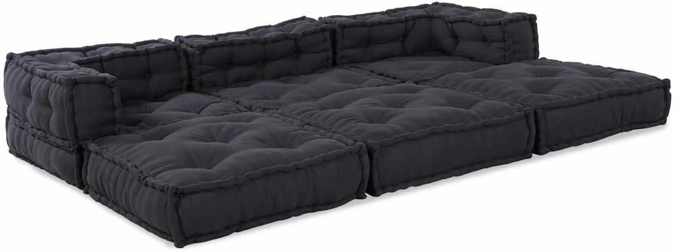Modulinė sofa Audinys Antracito 210 x 70 x 56 cm