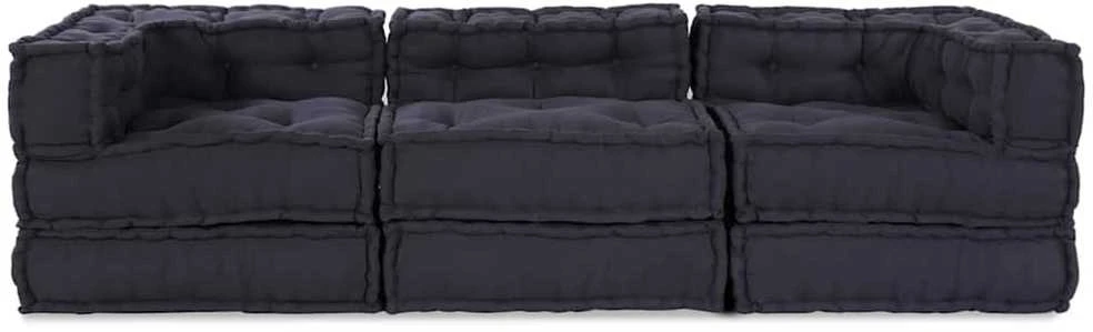 Modulinė sofa Audinys Antracito 210 x 70 x 56 cm