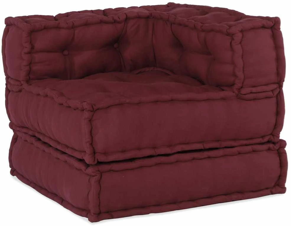 Modulinė sofa Audinys Raudonmedis 210 x 70 x 56 cm