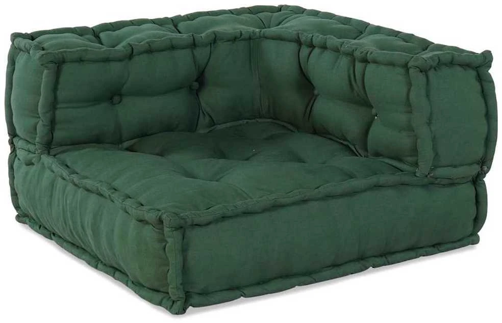 Modulinė sofa Audinys Žalia 210 x 70 x 56 cm