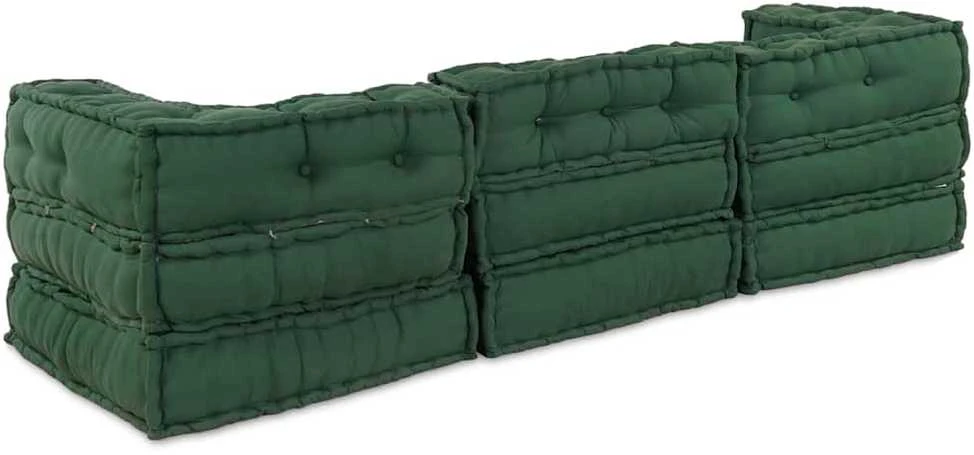 Modulinė sofa Audinys Žalia 210 x 70 x 56 cm