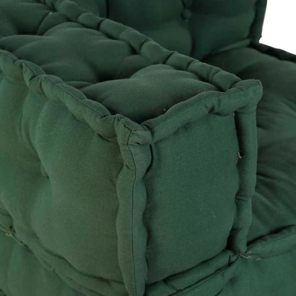 Modulinė sofa Audinys Žalia 210 x 70 x 56 cm