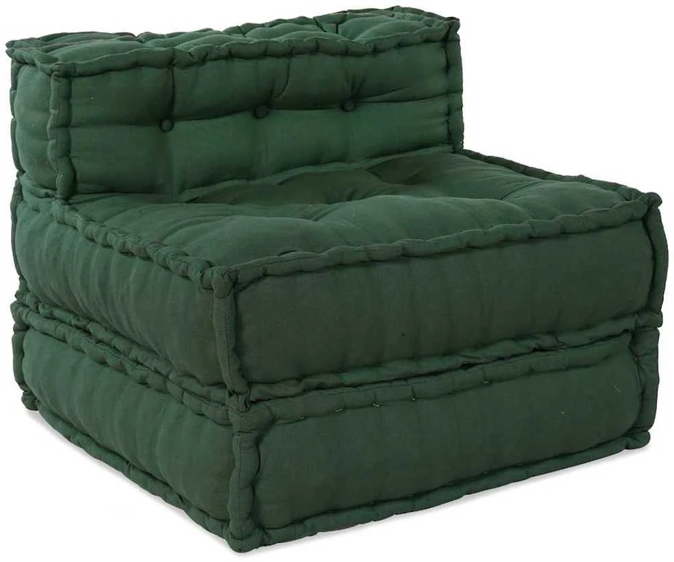 Modulinė sofa Audinys Žalia 210 x 70 x 56 cm