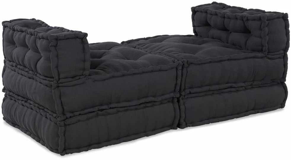 Modulinė sofa Audinys Antracito 210 x 140 x 56 cm