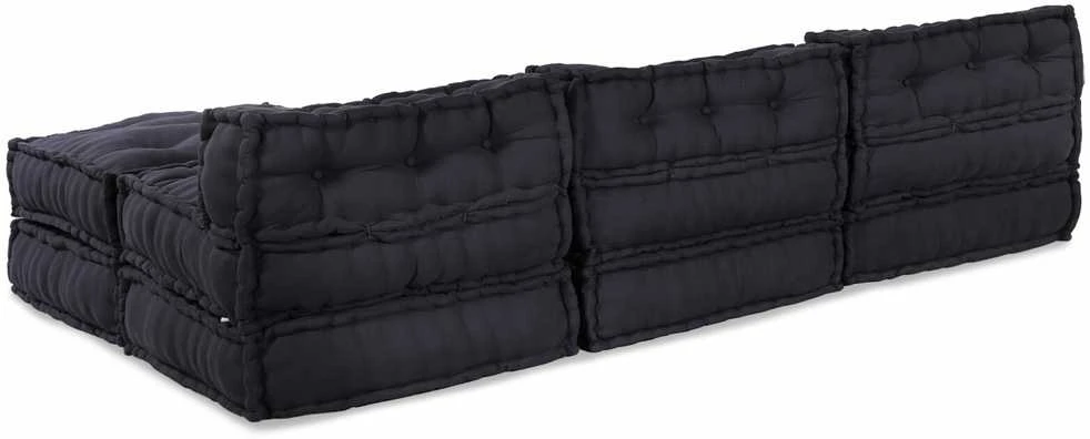 Modulinė sofa Audinys Antracito 210 x 140 x 56 cm