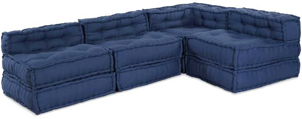 Modulinė sofa Audinys Indigo 210 x 140 x 56 cm