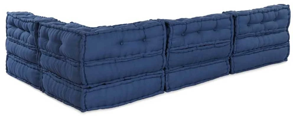 Modulinė sofa Audinys Indigo 210 x 140 x 56 cm