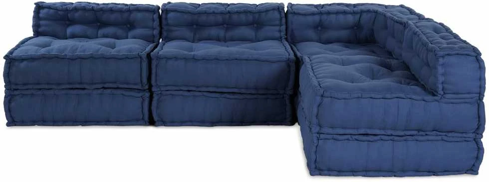 Modulinė sofa Audinys Indigo 210 x 140 x 56 cm
