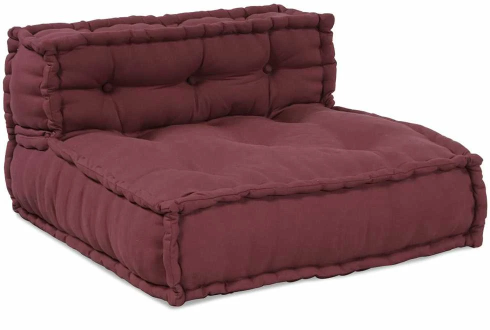 Modulinė sofa Audinys Raudonmedis 210 x 140 x 56 cm