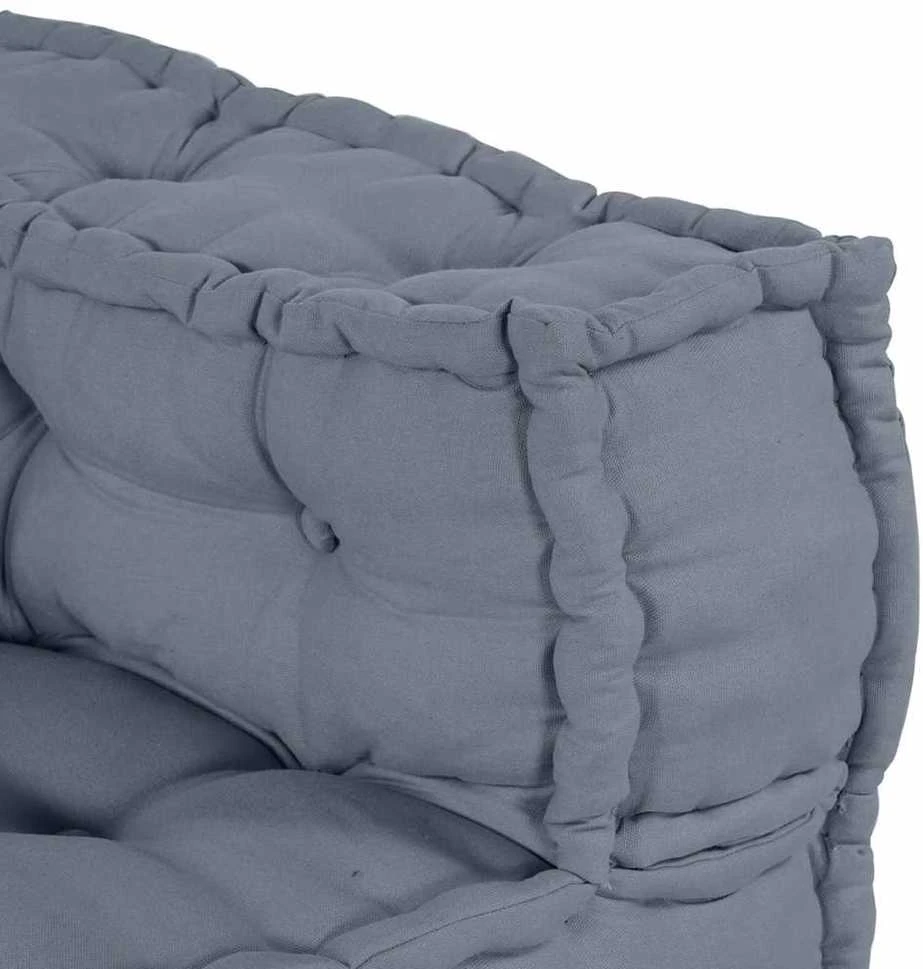 Modulinė sofa 3 vnt. Audinys Pilka 140 x 70 x 36 cm