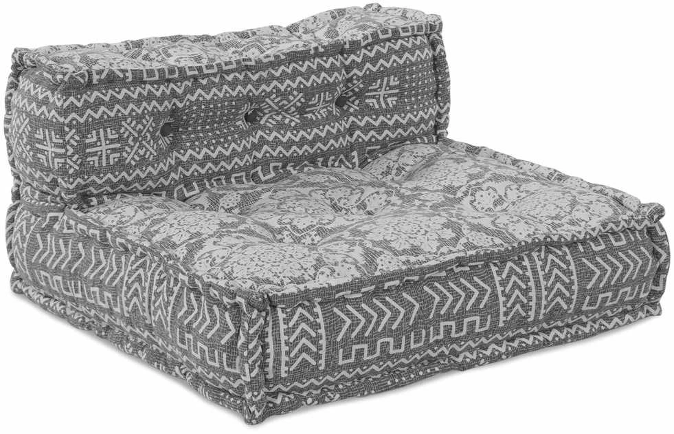 Modulinė sofa Audinys Šviesiai pilka 70 x 70 x 56 cm