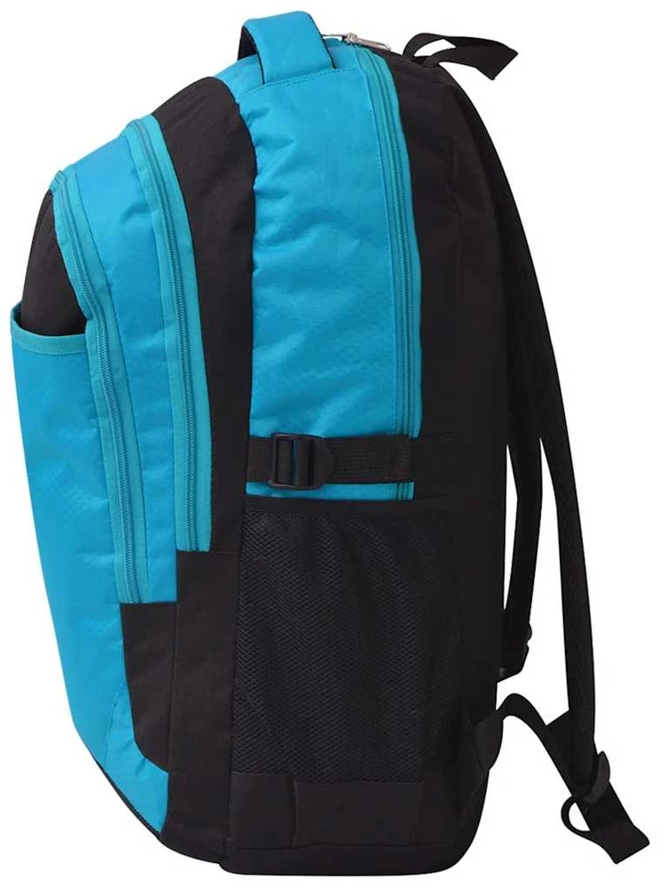 Mokyklinė kuprinė, 40 l, juoda ir mėlyna