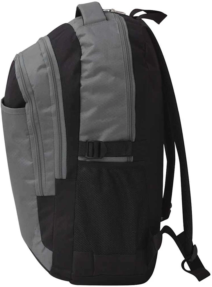 Mokyklinė kuprinė, 40 l, juoda ir pilka