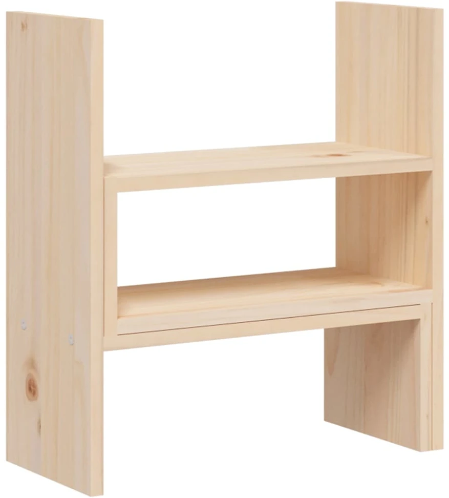 Laikiklis Monitoriaus stovas, (39–72)x17x43cm, pušies medienos masyvas