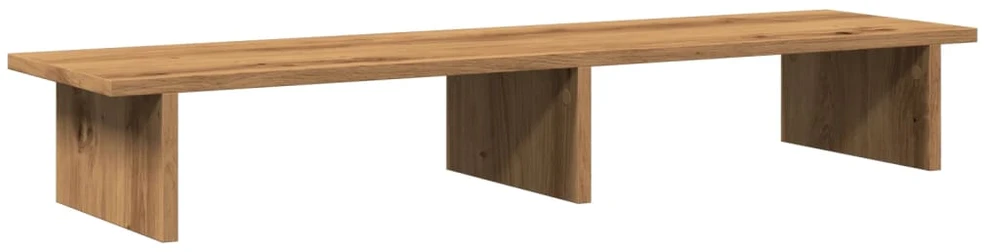 Laikiklis Monitoriaus stovas, artisano ąžuolo, 100x27x15cm, mediena